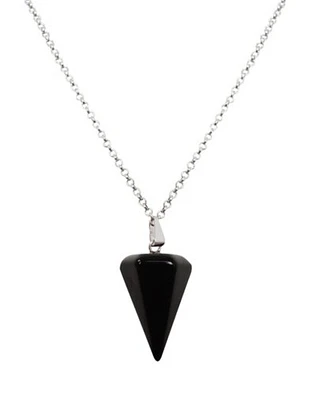 Onyx Pendulum Necklace