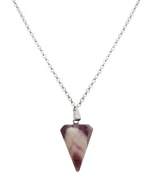 Amethyst Pendulum Necklace