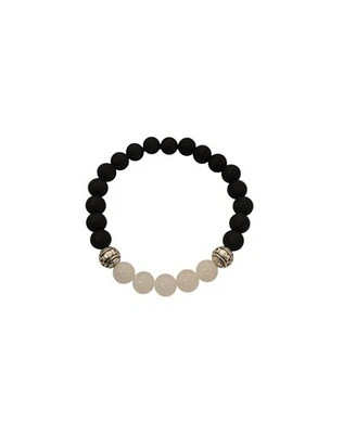 Clear Quartz Bead Bracelet