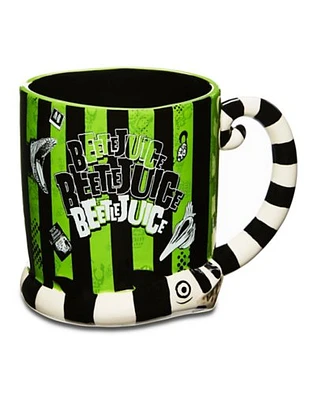 Molded Beetlejuice Coffee Mug - 20 oz.