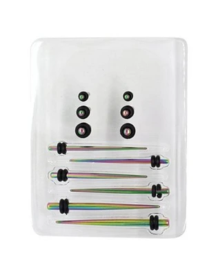 Multi-Pack Rainbow Taper and Plug Set