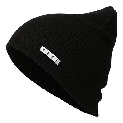 Black Beanie Hat - Neff