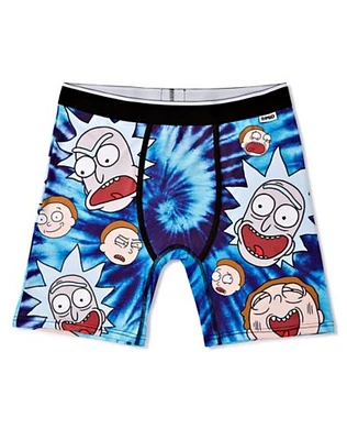 Rick and Morty Tie Dye Boxers Briefs