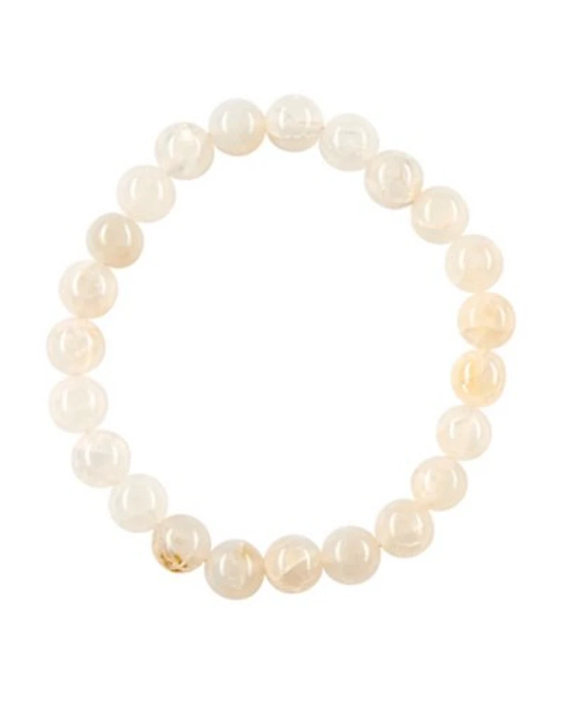 Semi-Precious Clear Quartz Bracelet