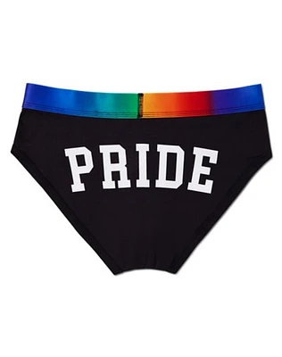 Black Rainbow Pride Briefs