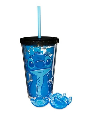 Aloha Stitch Cold Cup with Straw and Cubes 16 oz. - Disney
