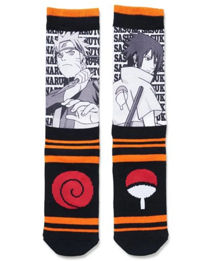 Naruto Sasuke Crew Socks - Naruto