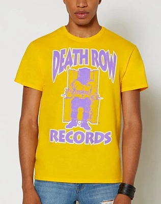 Gold Death Row Records T Shirt