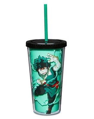 My Hero Academia Deku Cup with Straw - 20 oz.