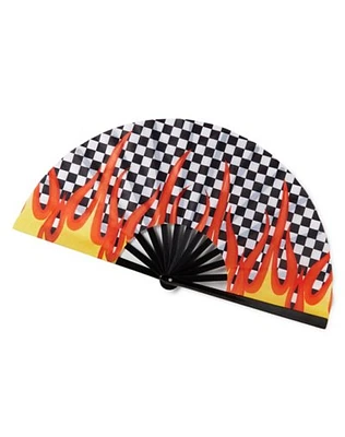 Checkered Flame Fan