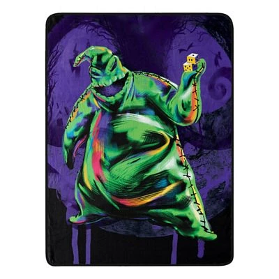 Oogie Boogie Fleece Blanket  The Nightmare Before Christmas