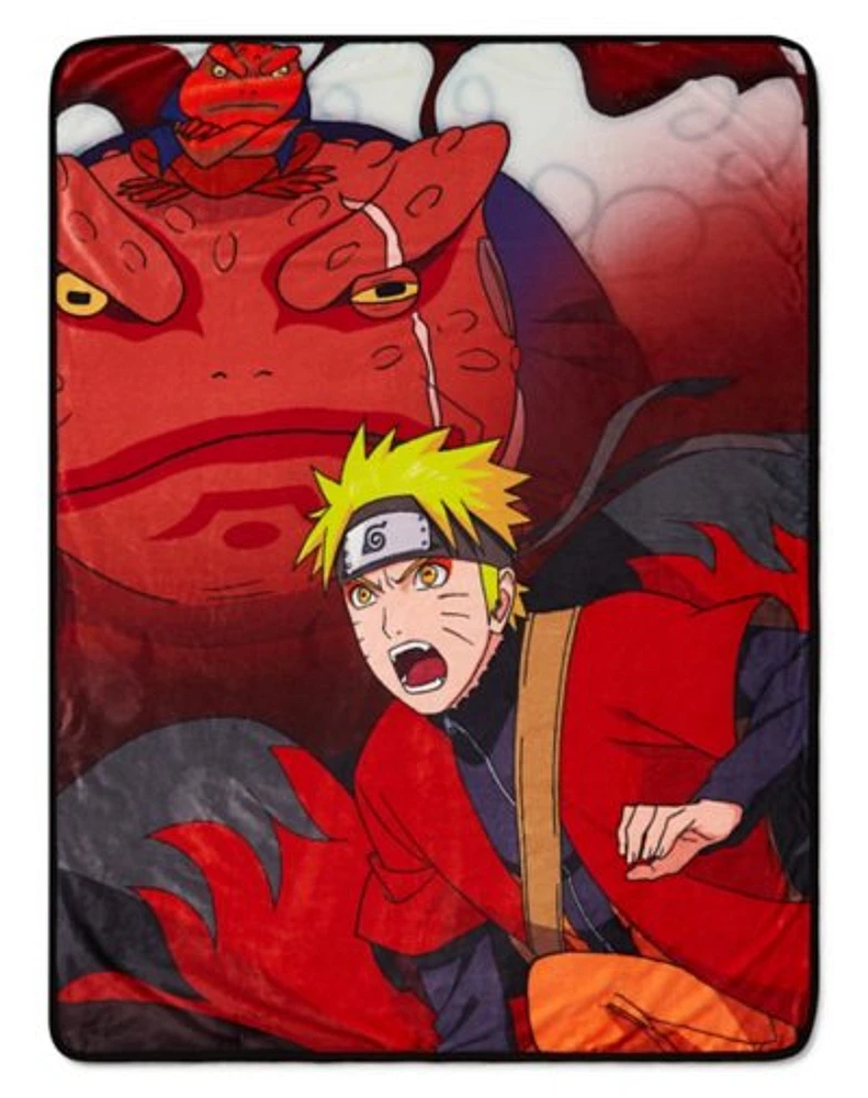 Naruto Frog Fleece Blanket  Naruto