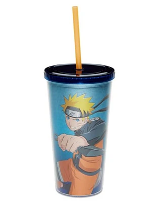 Naruto Shippuden Cup with Straw 20 oz.  Naruto