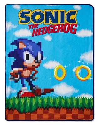 Sonic the Hedgehog Fleece Blanket