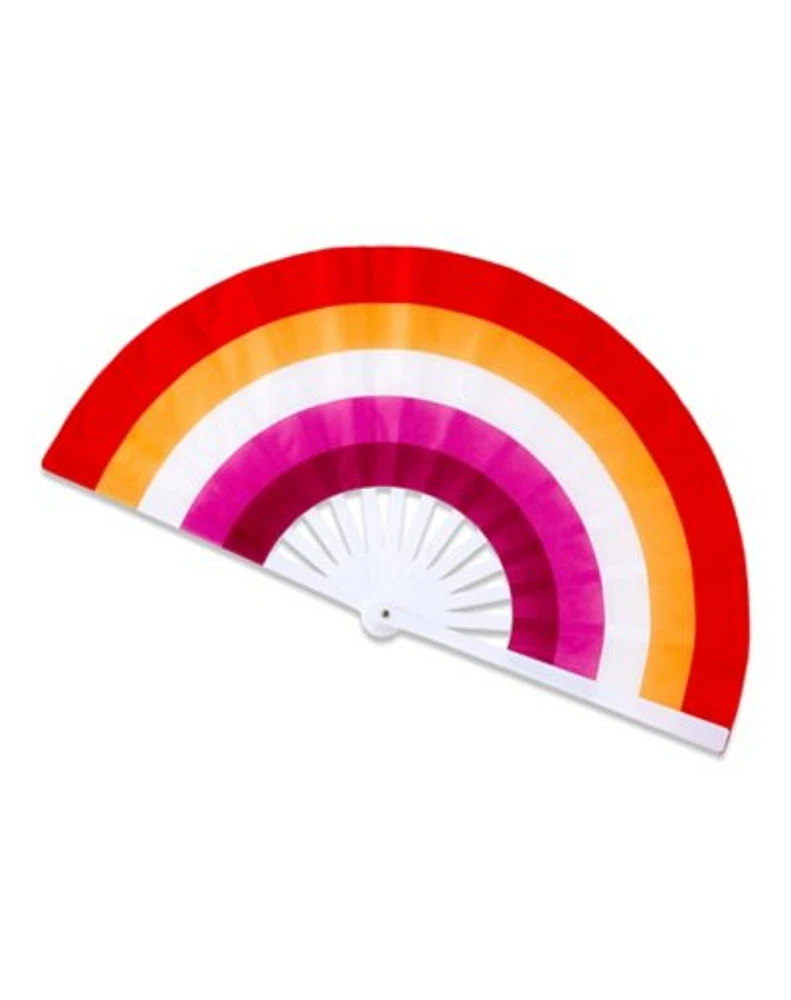 Lesbian Pride Flag Fan