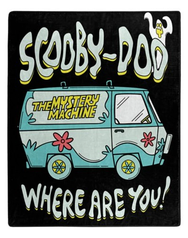 Mystery Machine Fleece Blanket  Scooby-Doo