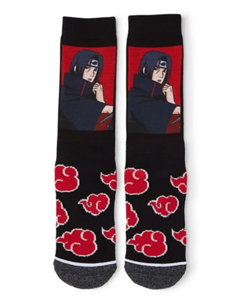 Itachi Akatsuki Sublimated Socks - Naruto Shippudden