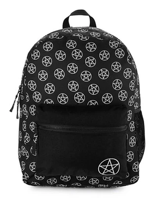 Black Pentagram Backpack