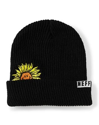 Happy Flower Cuff Beanie Hat  Neff