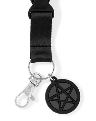 Wiccan Pentagram Lanyard