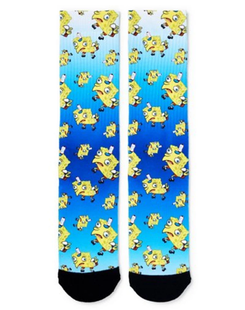 Meme SpongeBob Crew Socks - SpongeBob SquarePants