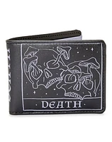 Death Skull Mushroom Bifold Wallet