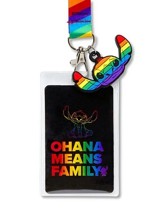 Ohana Means Family Stitch Lanyard - Lilo & Stitch