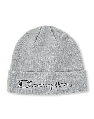 Gray Champion Outline Cuff Beanie Hat