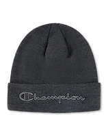 Dark Gray Champion Cuff Beanie Hat