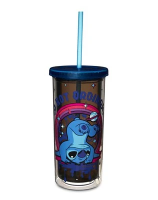 Not Ordinary Stitch Cup with Straw 20 oz. - Lilo & Stitch