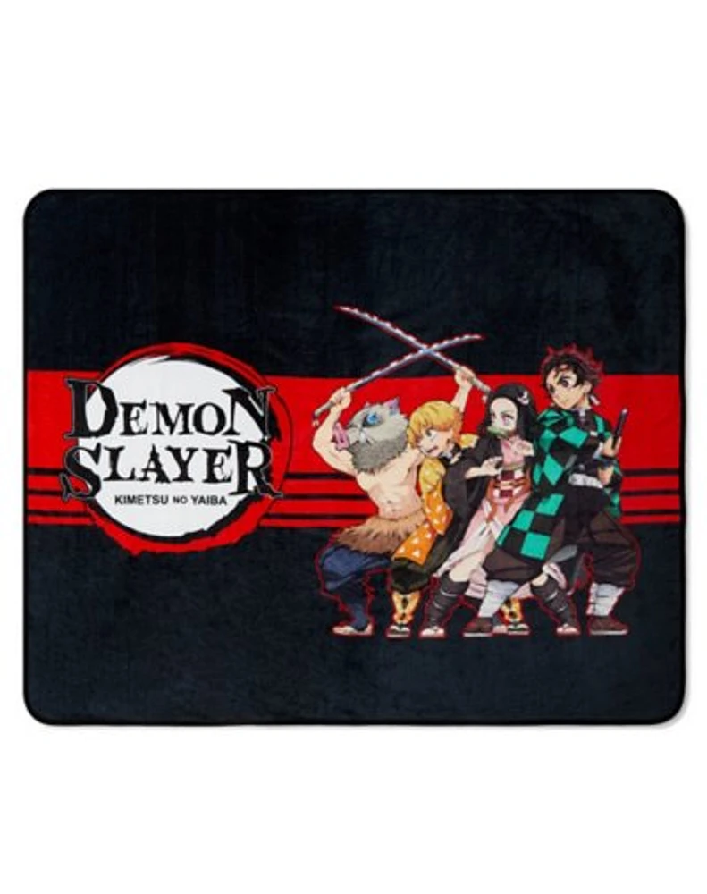 Group Demon Slayer Fleece Blanket