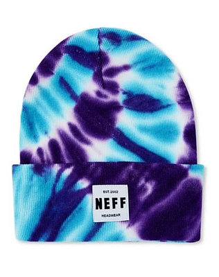 Blue Tie Dye Beanie Hat - Neff