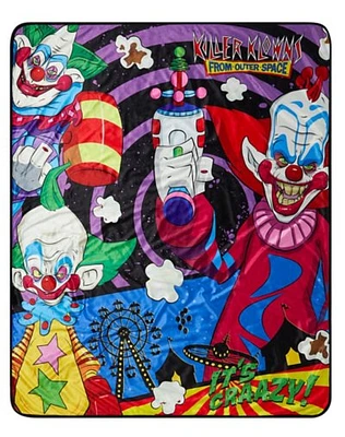 Killer Klowns from Outer Space Fleece Blanket