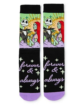 Jack and Sally Forever Crew Socks - The Nightmare Before Christmas