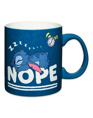 Sleeping Stitch Nope Coffee Mug - Lilo & Stitch