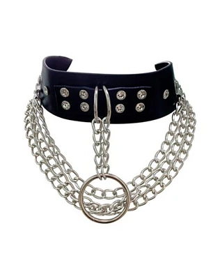 Black Chain Choker Necklace
