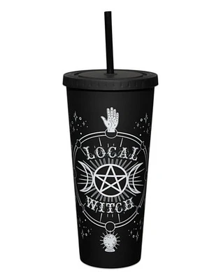 Local Witch Cup with Straw - 20 oz.