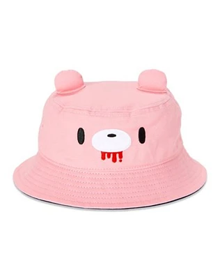 Pink Gloomy Bear Bucket Hat