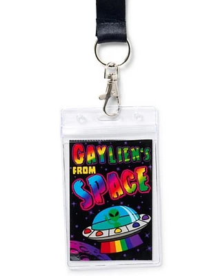 Gayliens from Space Lanyard