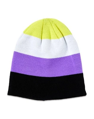 Nonbinary Pride Beanie Hat