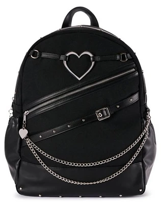 Black Heart Hardware Backpack