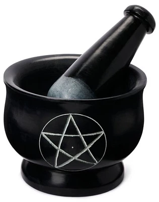 Pentagram Mortar and Pestle