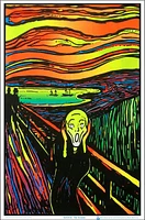 The Scream Black Light Poster