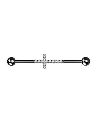 CZ Cross Industrial Barbell - 14 Gauge