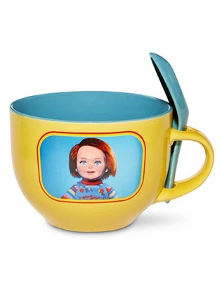 Good Guys Chucky Soup Mug with Spoon - 24 oz.