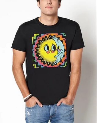 Groovy Sun and Moon T Shirt