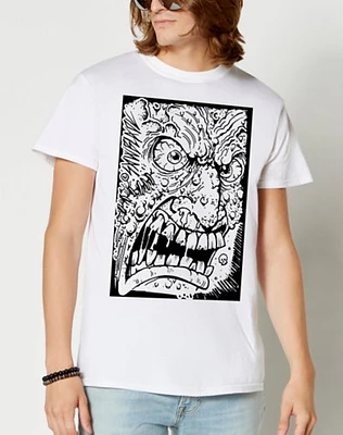 Angry Man Face T Shirt