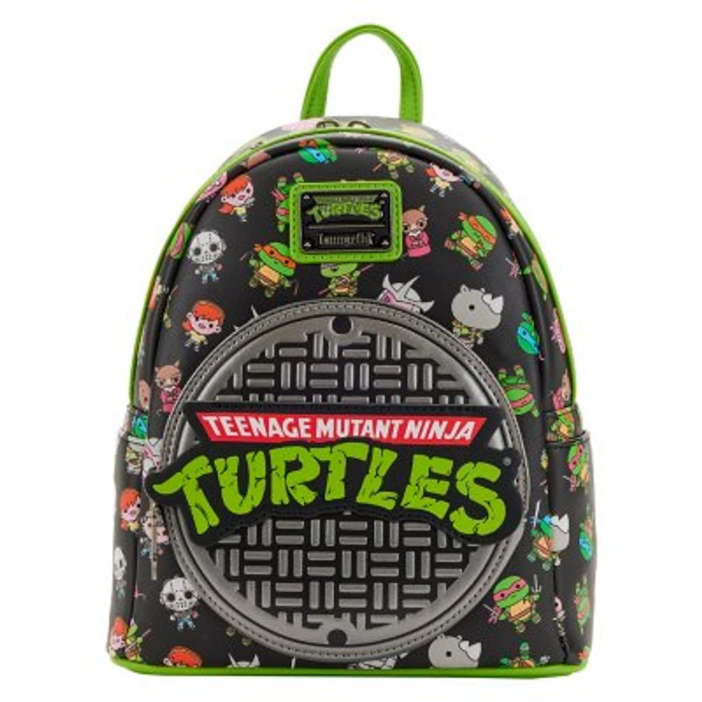 Loungefly Chibi Teenage Mutant Ninja Turtles Mini Backpack