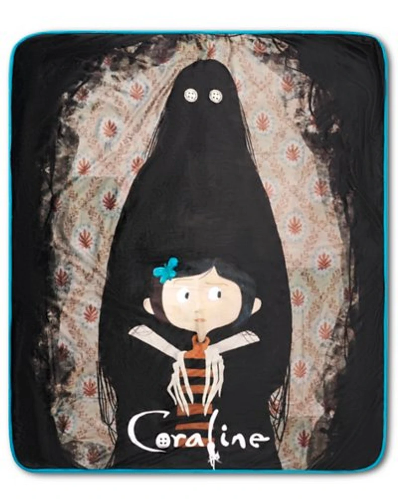 Coraline Key Reversible Fleece Blanket