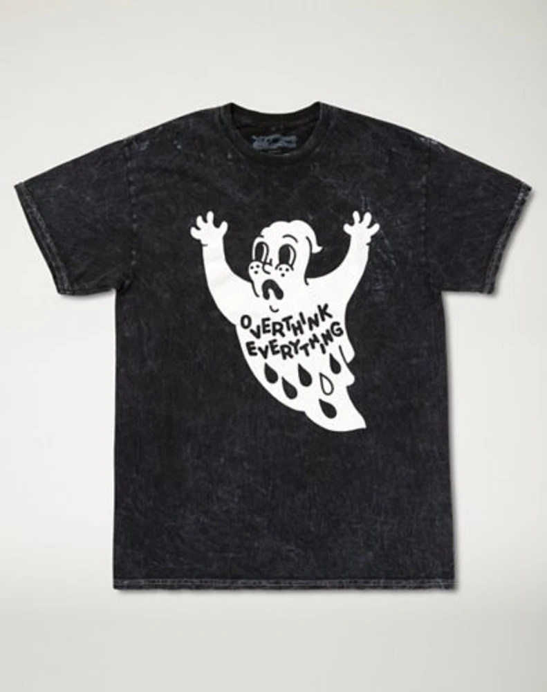 Overthinking Ghost T Shirt